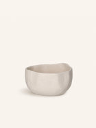 TRULLI - vassoio - metallo - DIA 13,5 x H 7 cm - bianco sporco