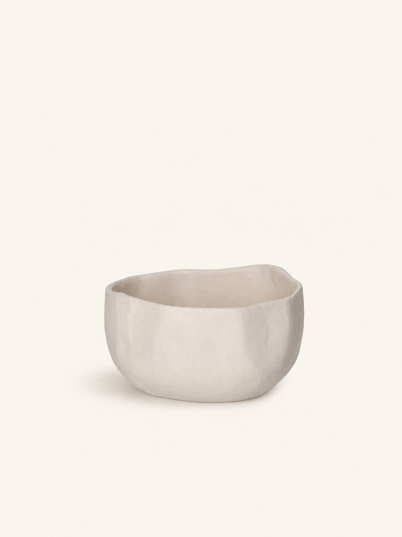 TRULLI - bowl - metal - DIA 13,5 x H 7 cm - off-white