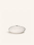TRULLI - vaso - metallo - DIA 21,5 x H 9 cm - bianco sporco
