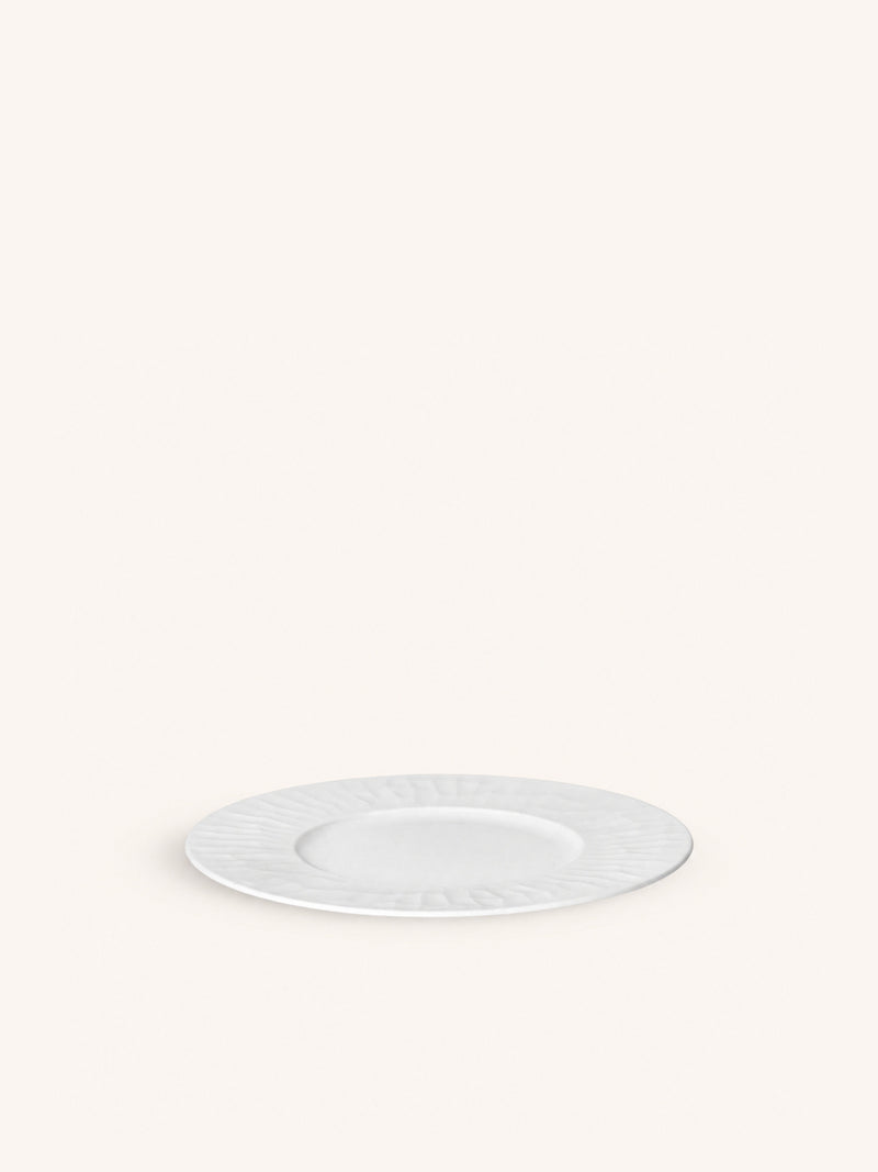 LEGGERO - dessert plate - porcelain - DIA 21,3 x H 1,2 cm - white