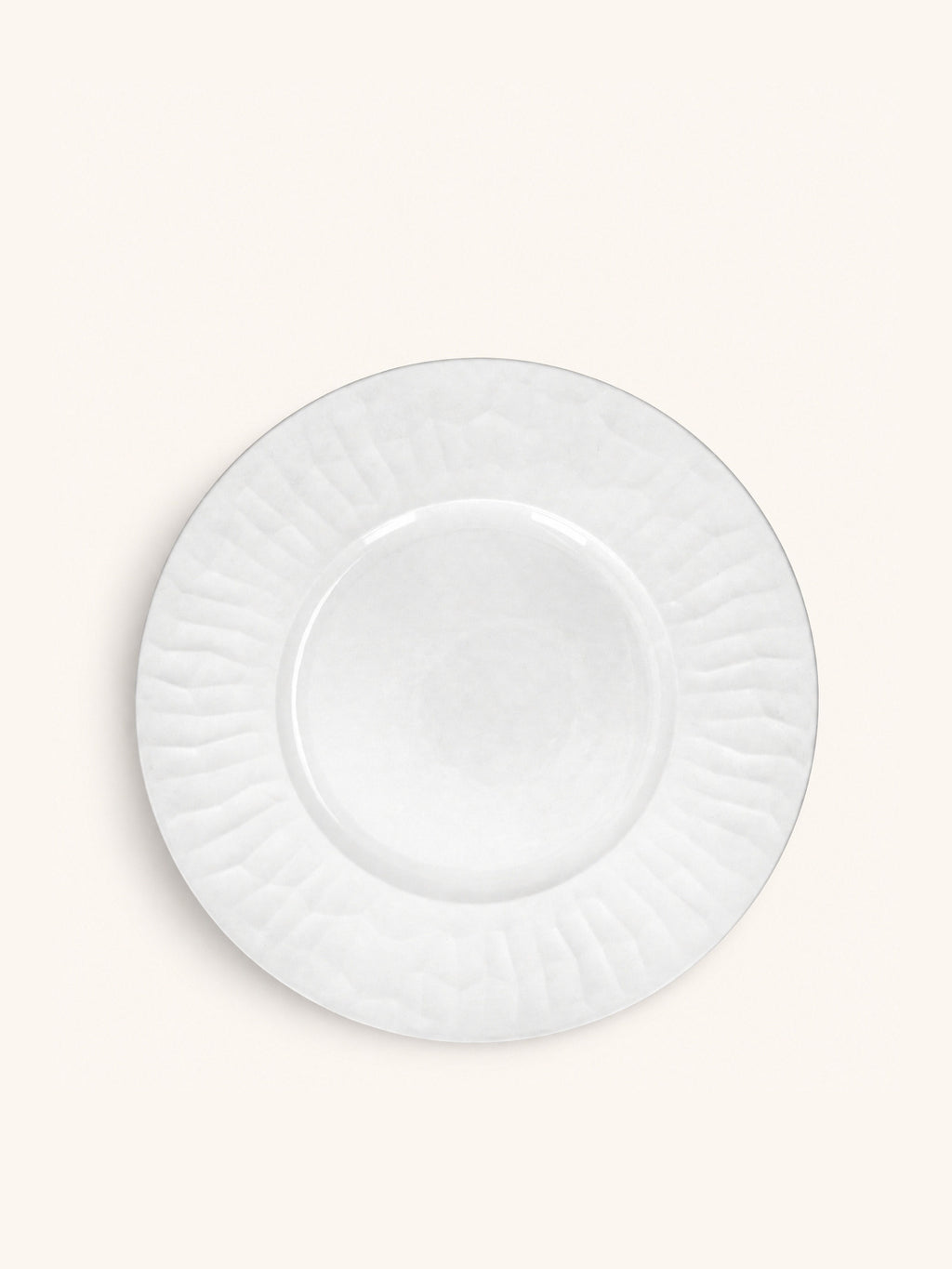 LEGGERO - voorgerecht bord - porselein - DIA 27,4 x H 1,5 cm - wit