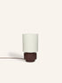 CORDOBA - table lamp - terracotta - DIA 18 x H 31 cm - dark brown