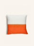 NURU - Kissen - Leinen - L 45 x W 45 cm - Orange