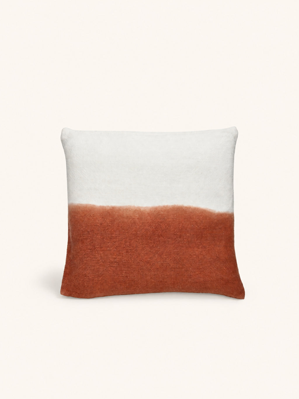 NURU - Kissen - Leinen - L 45 x W 45 cm - Rost