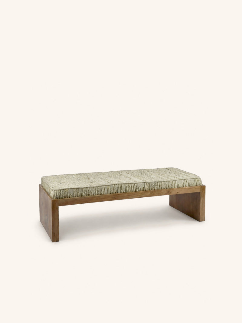 SHIBA - bench - acacia wood - L 125 x W 50 x H 45 cm - natural