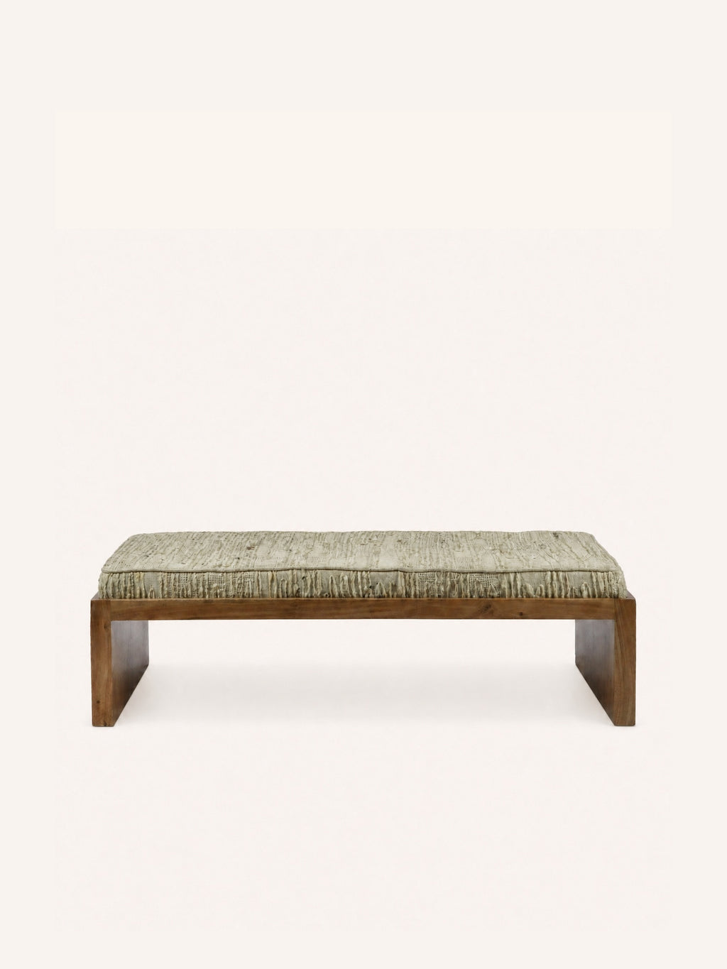 SHIBA - banco - madera de acacia - L 125 x W 50 x H 45 cm - natural