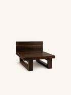 ANDALUCIA - Sessel - recyceltes Holz - L 80 x W 70 x H 60 cm - natur
