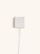 ECLIPSE - lámpara de pared - gres - L 17,5 x W 6 x H 18 cm - blanco