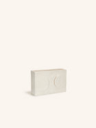 ECLIPSE - wall lamp - stoneware - L 24 x W 7 x H 16 cm - white