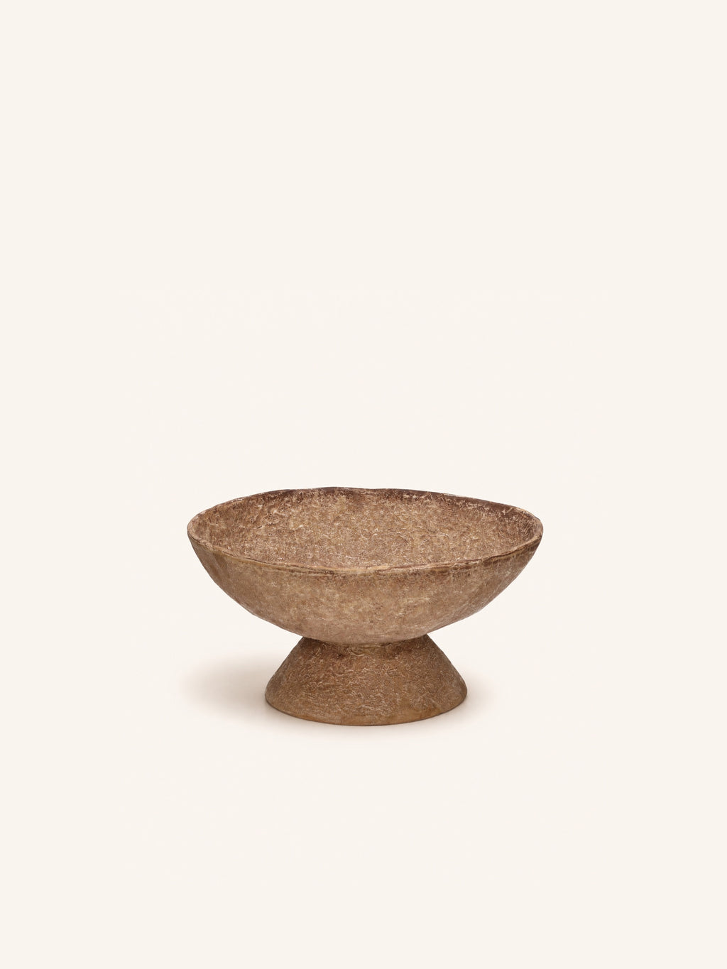 NIZA - schaal - aluminium - DIA 24 x H 11,5 cm - oker