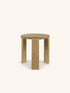 ARENA - Beistelltisch - Kalkputz - L 50 x W 50 x H 56 cm - Sandfarbe