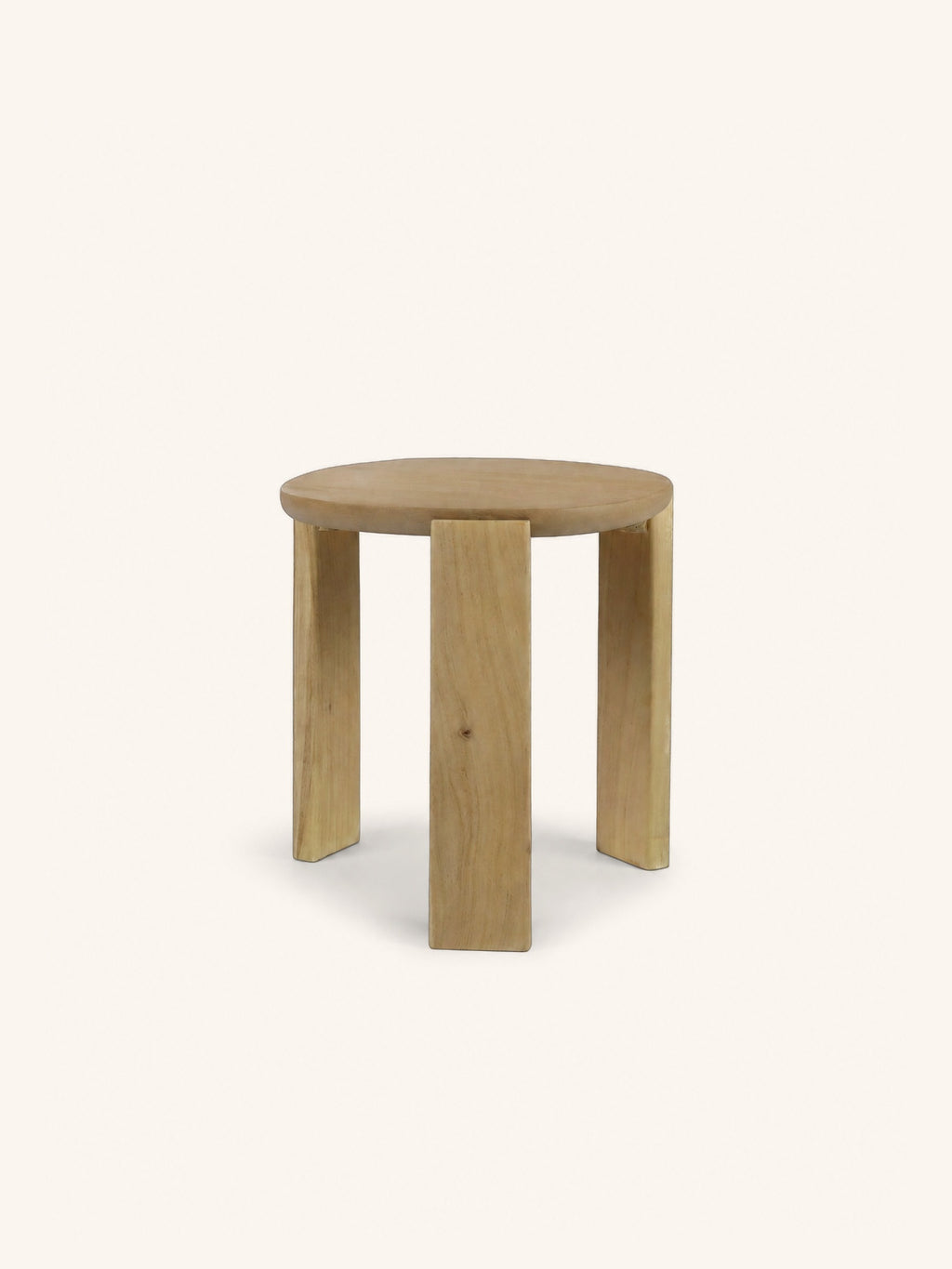 ARENA - Beistelltisch - Kalkputz - L 50 x W 50 x H 56 cm - Sandfarbe