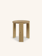 ARENA - Beistelltisch - Kalkputz - L 50 x W 50 x H 56 cm - Sandfarbe