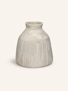 OIA - pot - papier mâché - DIA 30 x H 28,5 cm - off-white