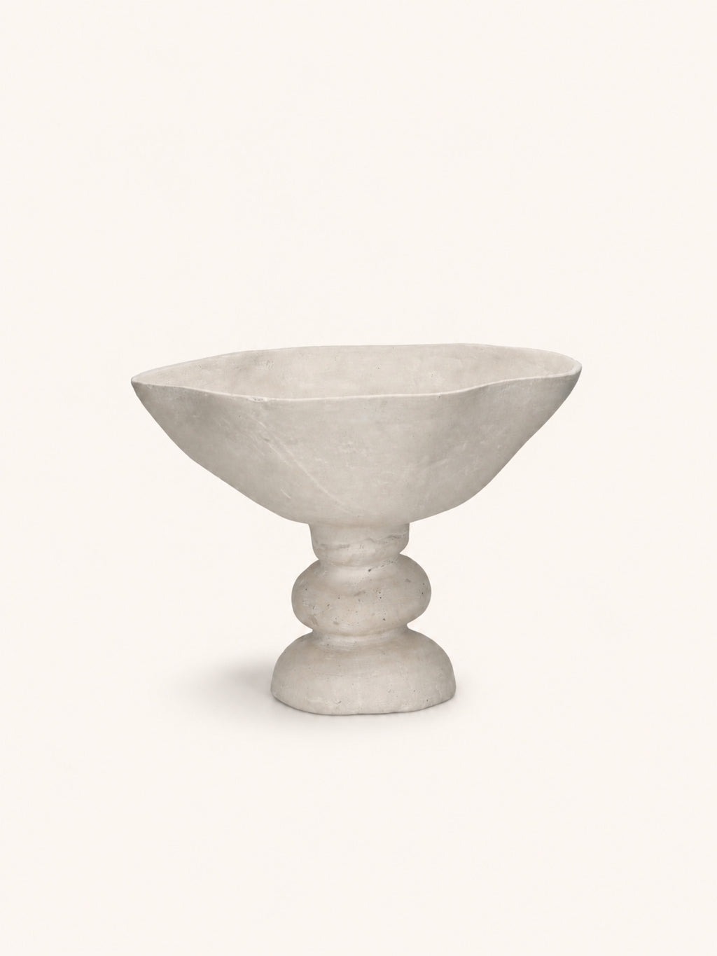 APILAR - bowl - papier-mâché - DIA 40 x H 20 cm - off-white