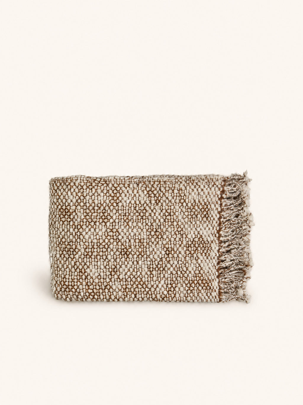 TRICOT - plaid - wol - L 170 x W 130 cm - camel