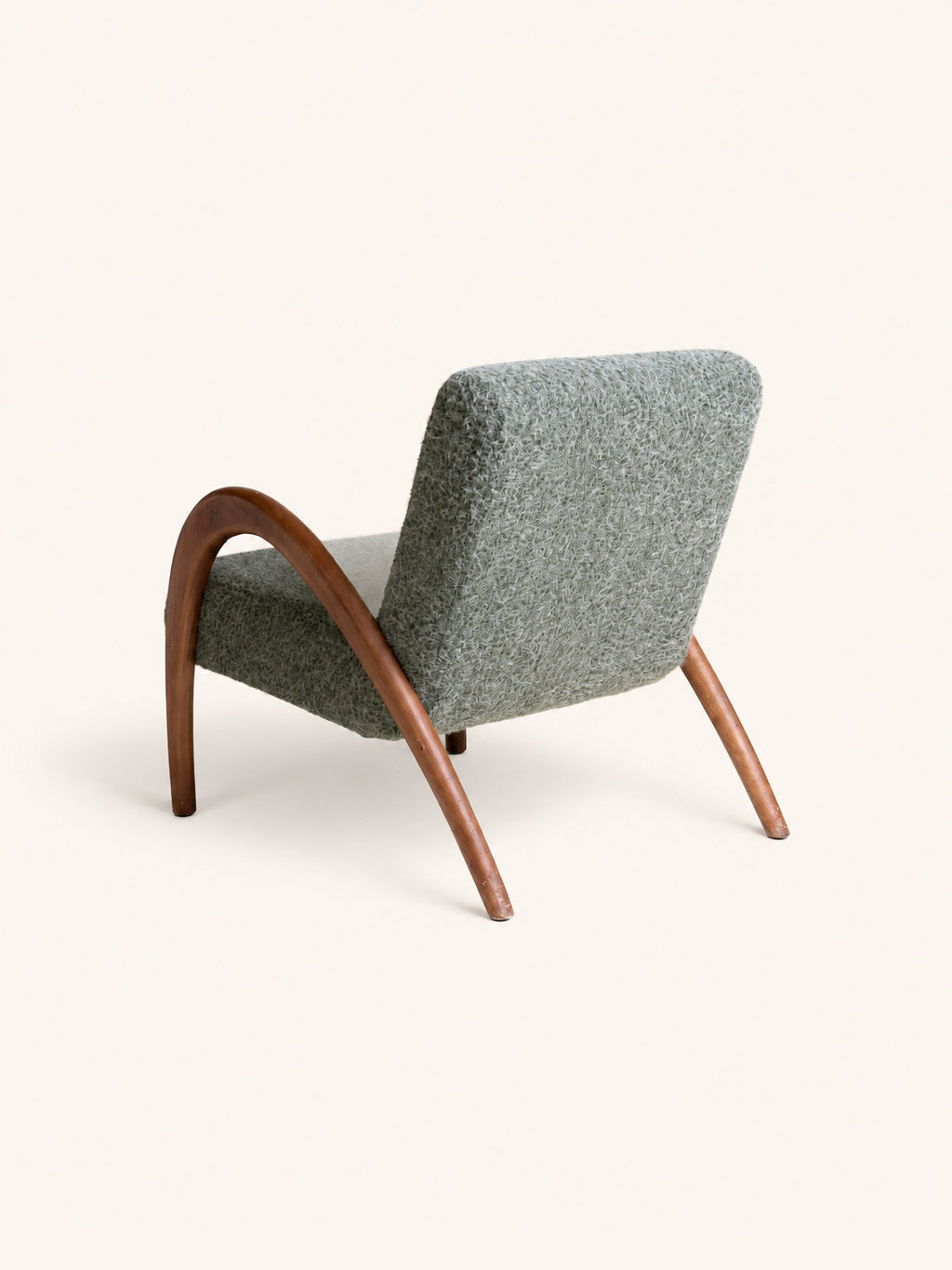 MAURICE - relax stoel - polyester - L 64,5 x W 83,5 x H 75 cm - groen
