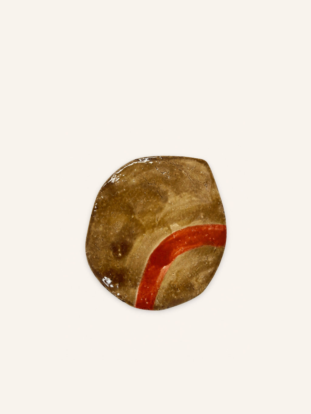 MANI - bord - steengoed - L 26,5 x W 24,5 x H 1,5 cm - mix van kleuren