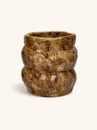 MANI - pot - stoneware - DIA 23 x H 23 cm - sand-colored