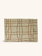 BATIK - set de table - coton - L 50 x W 35 cm - rouille