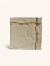 Rood – BATIK - serviette - coton - L 45 x W 45 cm - rouille