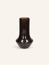 CAMOU - vase - verre - DIA 17,5 x H 30 cm - marron