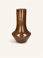 CAMOU - vase - verre - DIA 25 x H 41,5 cm - camel
