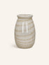 CAMOU - vaas - glas - DIA 23,5 x H 37,5 cm - camel