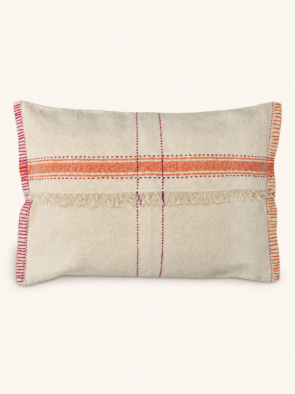 NOMAD - cojín - algodón - L 70 x W 50 cm - crudo