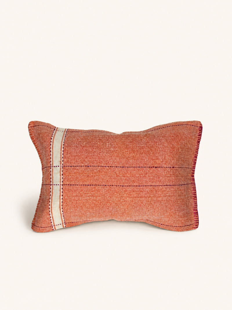 NOMAD - kussen - katoen - L 60 x W 40 cm - oranje