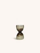 DIABOLO - vase / photophore - verre - DIA 16,5 x H 29 cm - fumé