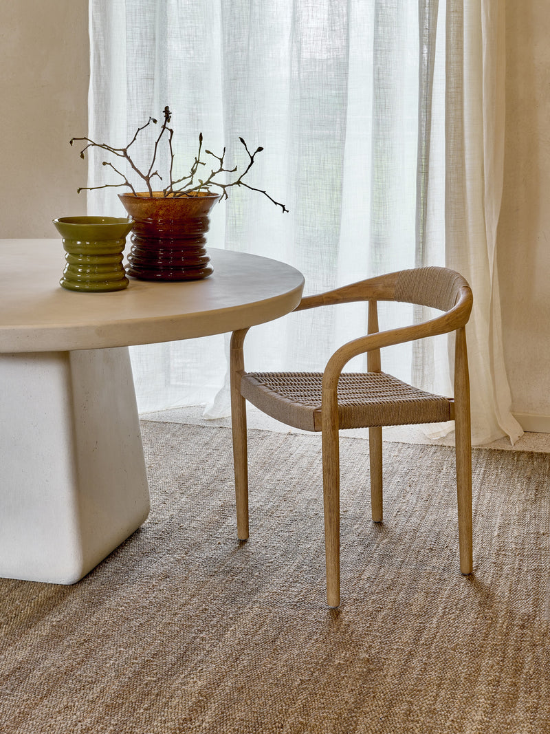 KATHU - rug - jute - L 350 x W 250 cm - rust