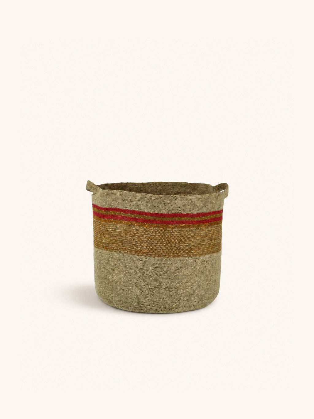 PORT LOUIS - set/3 manden - zeegras - DIA 46/48/50 x H 40/43/48 cm - mix van kleuren