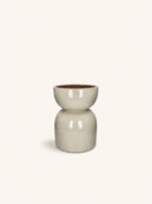 MIMEA - pot - aluminum - DIA 32 x H 43 cm - ivory