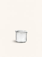 CLARA - vase / candle holder - glass - DIA 11 x H 9,5 cm - transparent