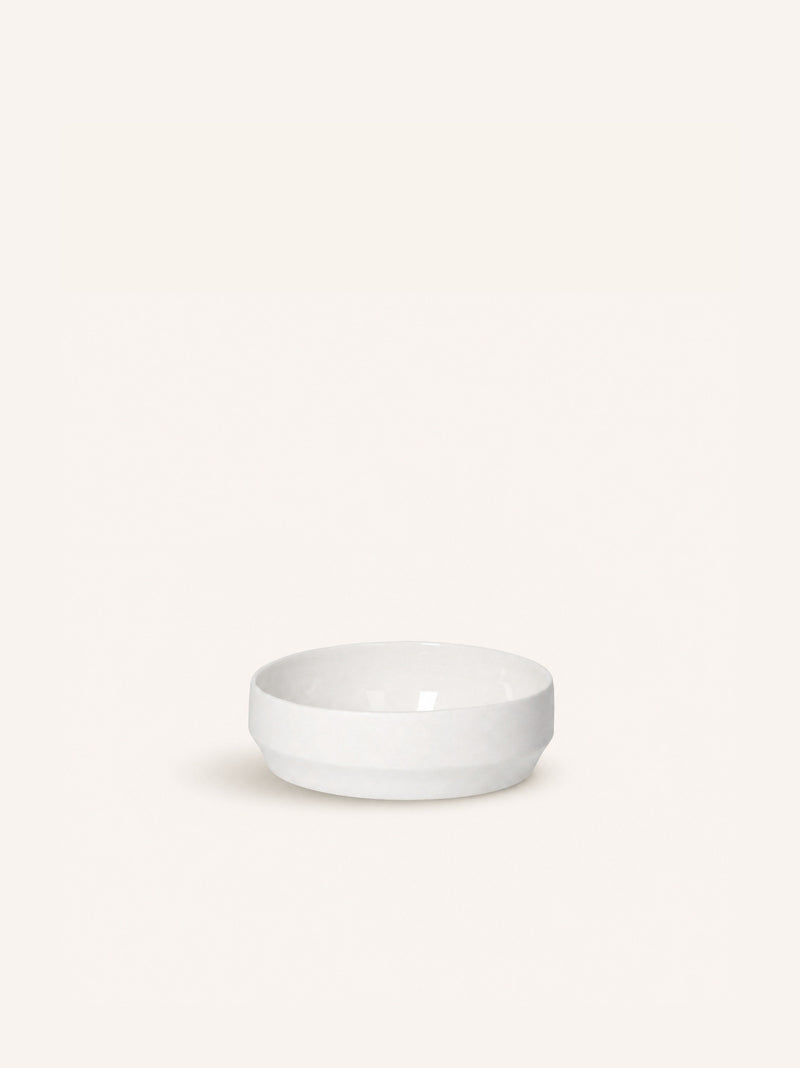 KOJIN - ontbijtkom - porselein - DIA 12,5 x H 3,5 cm - wit