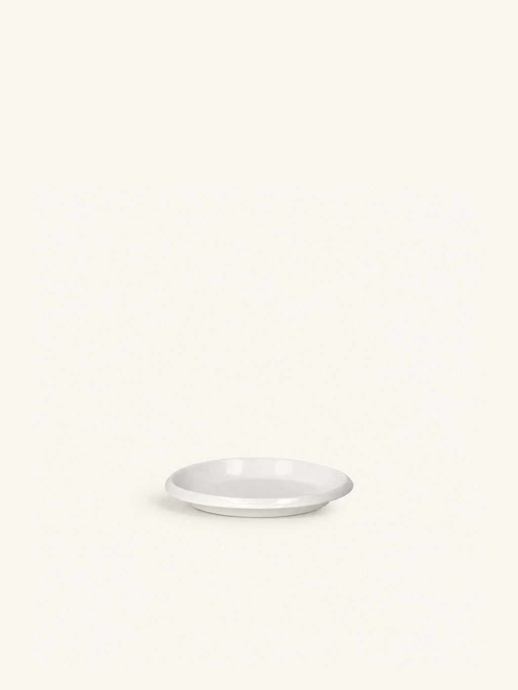 KOJIN - aperitiefbordje - porselein - DIA 12,7 x H 1,8 cm - wit