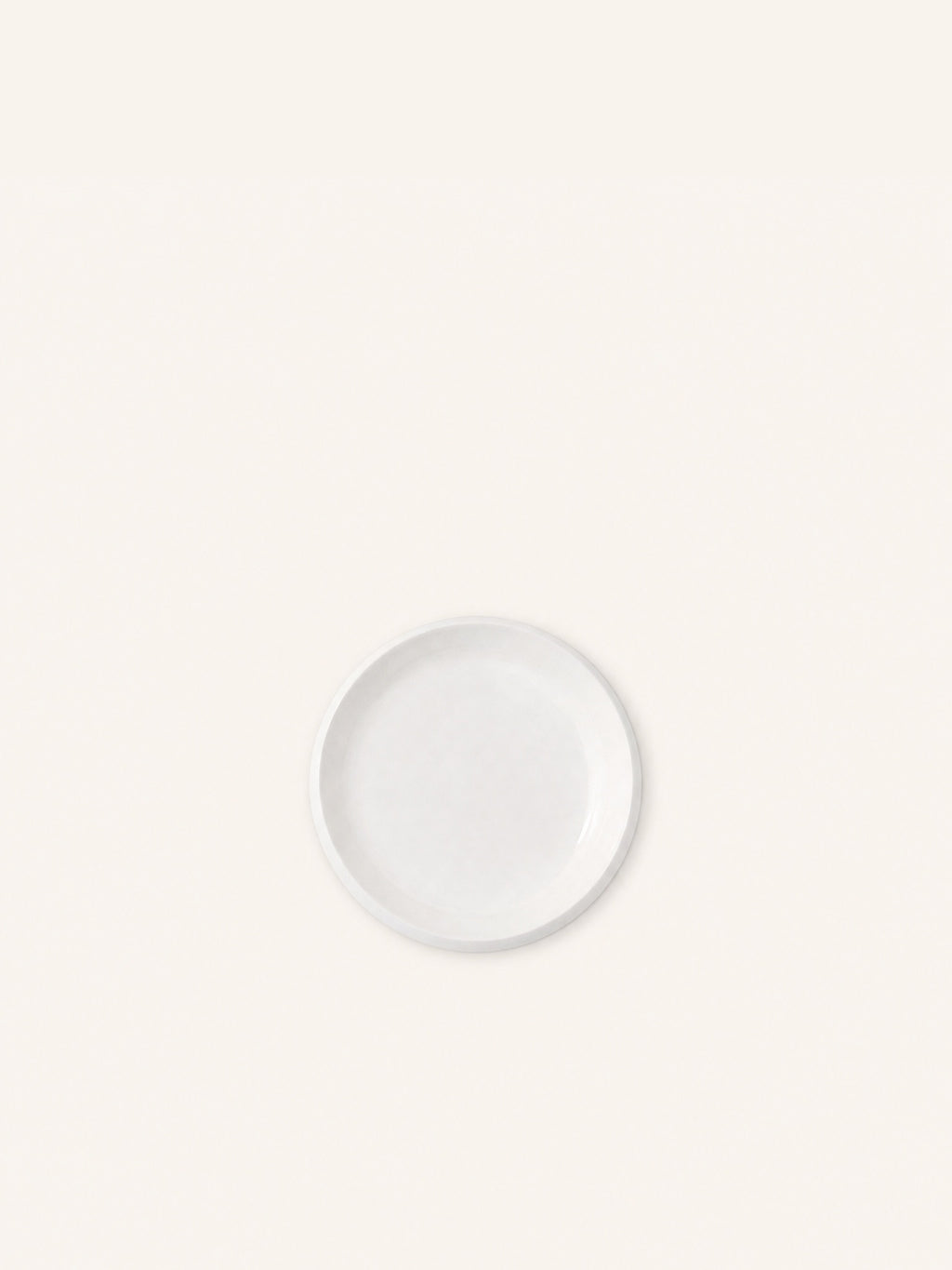 KOJIN - aperitiefbordje - porselein - DIA 12,7 x H 1,8 cm - wit