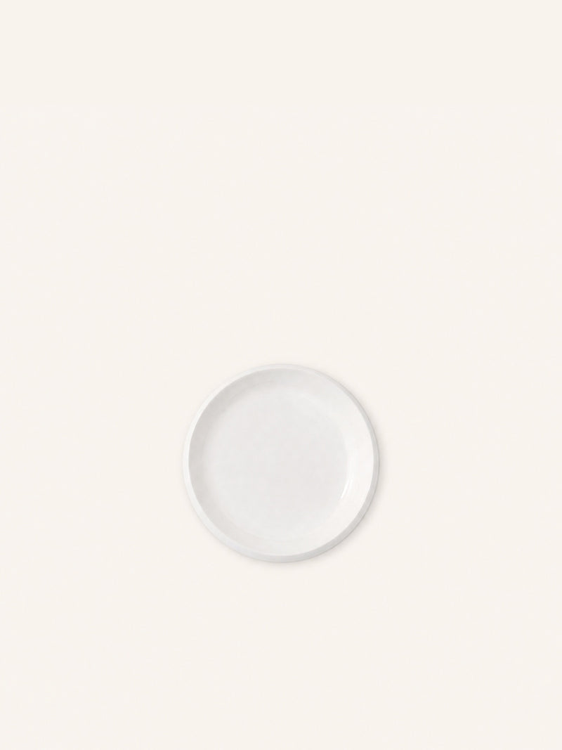 KOJIN - aperitiefbordje - porselein - DIA 12,7 x H 1,8 cm - wit