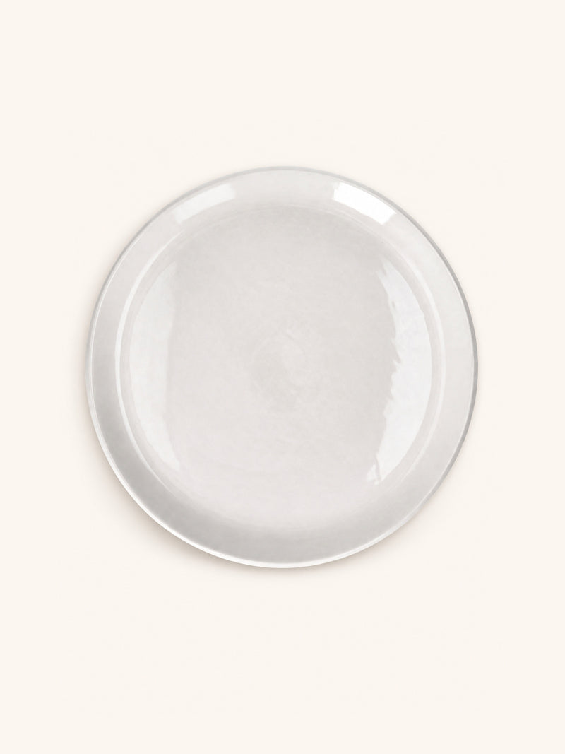 KOJIN - dinerbord - porselein - DIA 27,4 x H 1,9 cm - wit