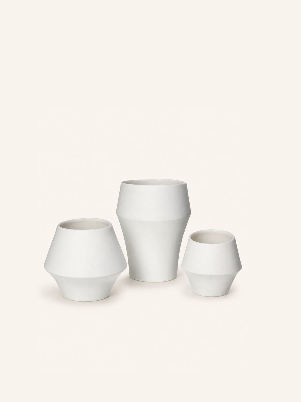 KOJIN - cup 10 CL - porcelain - DIA 7 x H 6 cm - white