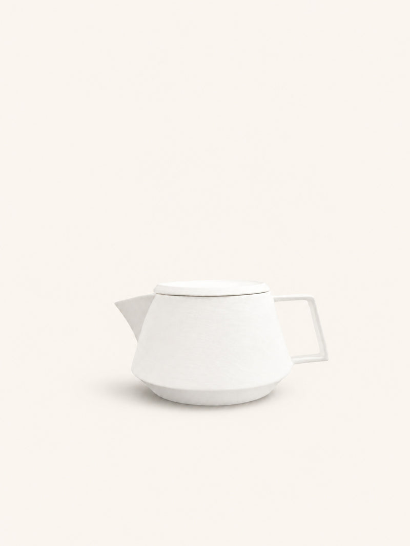 KOJIN - theepot 50 CL - porselein - DIA 19,8 x H 9 cm - wit