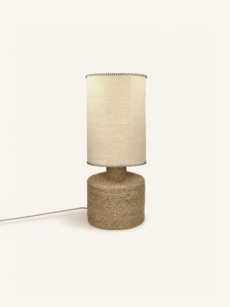 KOSI - table lamp - seagrass - DIA 20 x H 48 cm - natural