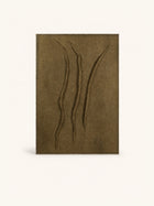 ONDULA - decoración de pared - yute - L 143 x W 4 x H 103 cm - natural