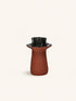 BATU - vase - terracotta - DIA 18 x H 25,5 cm - brown