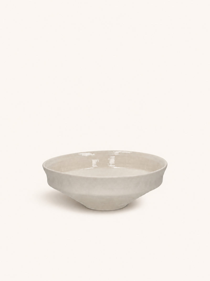 TIERNO - bowl - porcelain - DIA 19 x H 6,5 cm - off-white