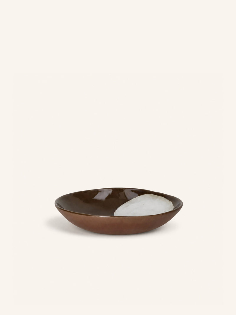 CYCLE - pasta bowl - stoneware - DIA 21 x H 5,5 cm - mix of colors