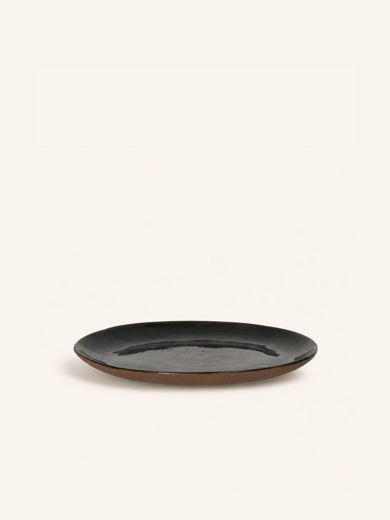 CYCLE - dessert plate - stoneware - DIA 22 x H 2 cm - mix of colors