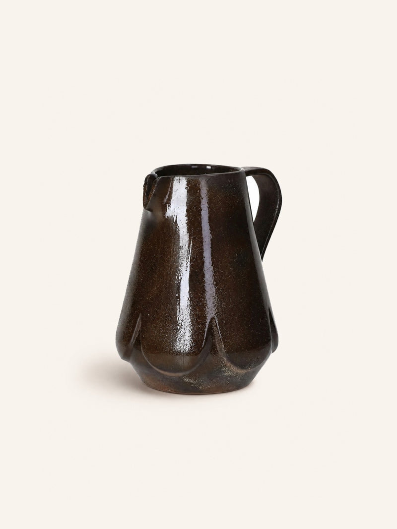 CYCLE - jug - stoneware - L 13,5 x W 9,2 x H 21,8 cm - mix of colors