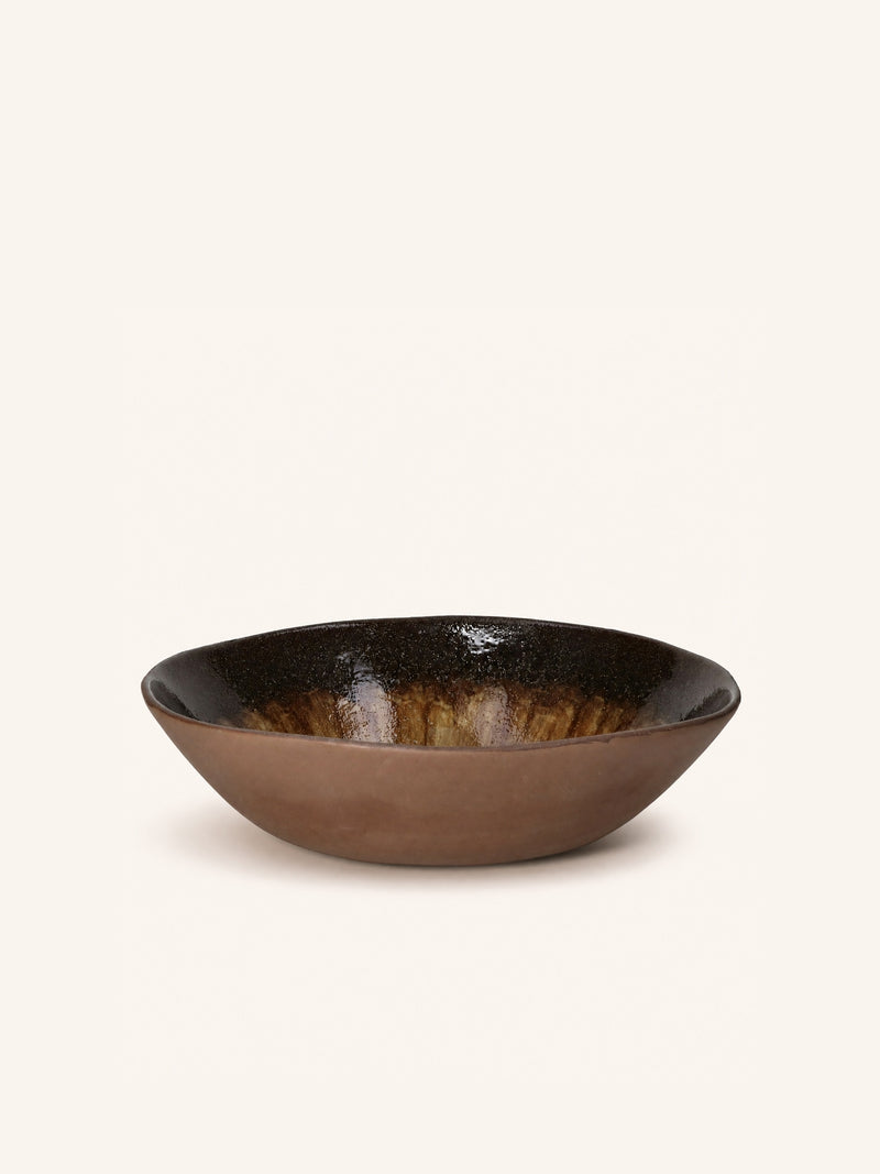 CYCLE - serving bowl - stoneware - DIA 26 x H 5,5 cm - mix of colors